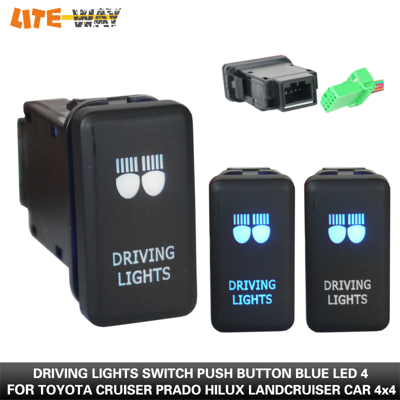 toyota hilux driving light switch #2
