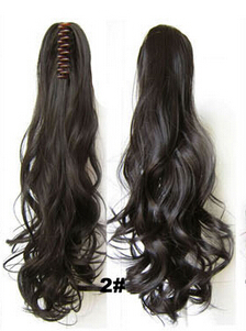 Wig wholesale spot supply hair claw clip horse-hair wig 55 cm 170 g