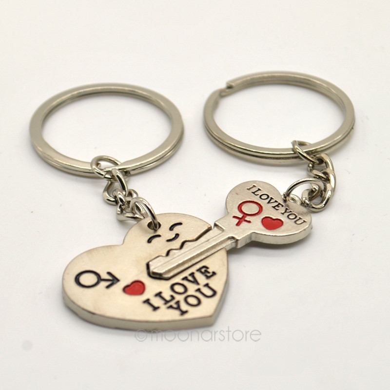2014-New-Couple-I-LOVE-YOU-Heart-Keychain-Ring-Keyring-Key-Chain-Lover-Romantic-Creative-Birthday