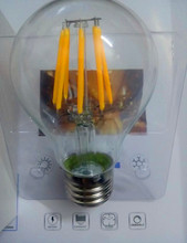 New Design A19 Dimmable Filament Edison LED Bulb E27 Led White 4W 6W 8W 220V 110V