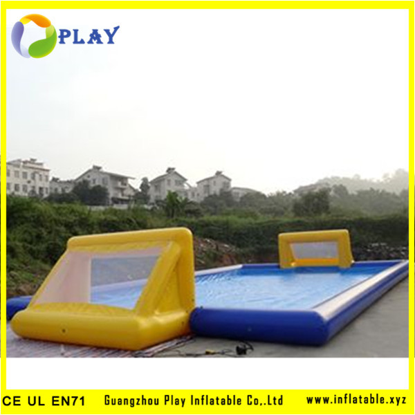 inflatable soccer pool