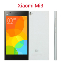 ZK3 Original Xiaomi Mi3 M3 Qualcomm Quad Core Mobile Phone RAM 2GB ROM 16GB 64GB 5inch