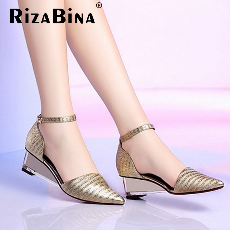 Фотография women real genuine leather stiletto ankle strap new high heel sandals sexy fashion brand heeled ladies shoes size 34-39 R5631