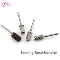 10pcs lot Sanding Band Mandrel Electric Manicure Pedicure Nail Drill Bits Machine Nail Art Beauty Salon