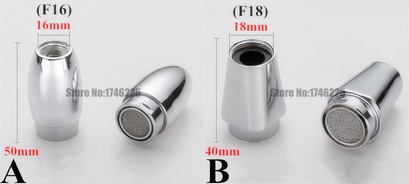 Cocina Cuenca del grifo aireador 16 18 20 22 24 28mm de acero