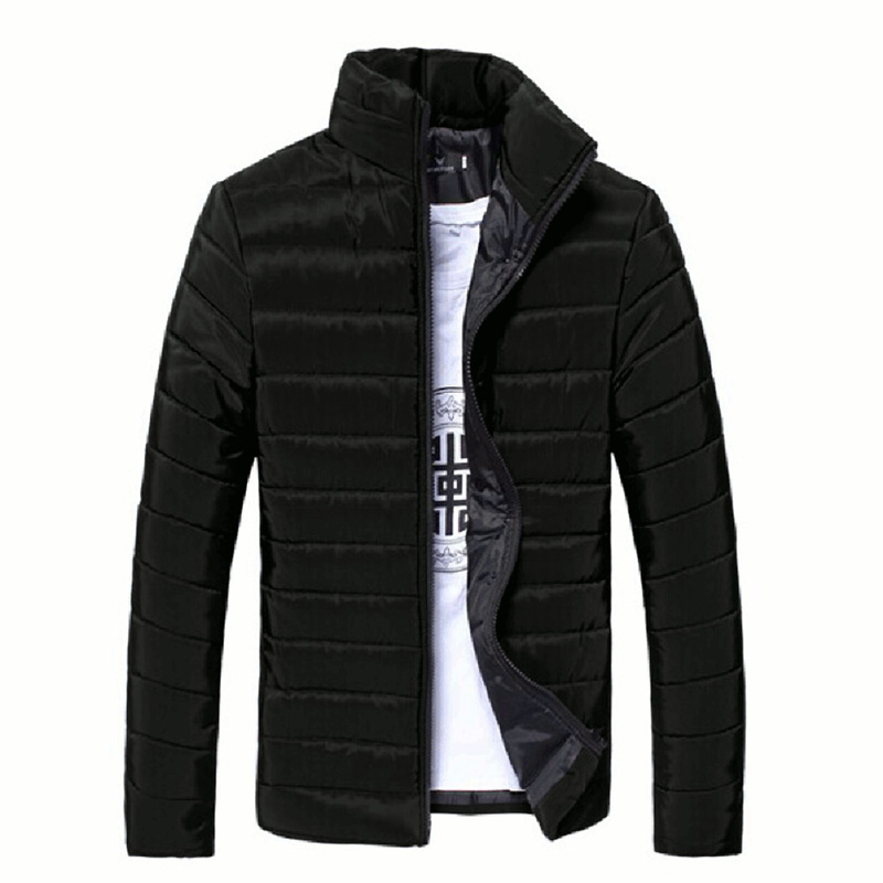 2015 Men s Winter Down Jacket Mens Parka Jacket Mens Slim Fit Jacket Padded Coat Overcoat