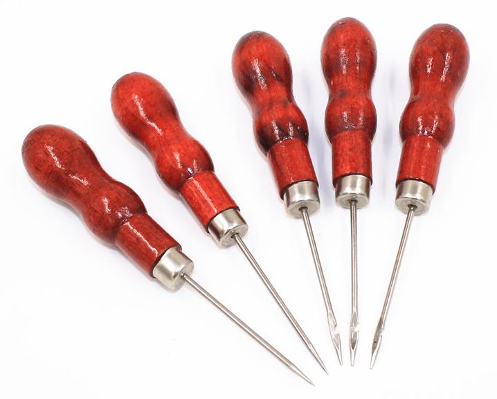 60 Pcs / loTBeading AWL Pin Pusher Pinpoint Leather Punching Sewing Tool Dart Denim Craft With