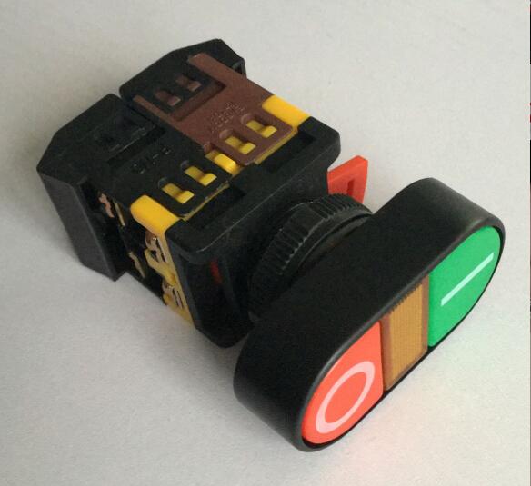 Description Picture 6 of itemAPBB-22&25N Self Reset Start-stop Double Pushbuttons Switch NO NC With LED Lamp 22mm