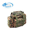 Camouflage waist packr Hot Sale Outdoor multifunctional thick canvas fishing tackle waterproof fishing tackle bag