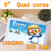 9 inch Quad Core 1024X600 DDR3 2GB ram 16GB Wifi Camera 3G Tablet PC Tablets PCS Android4.2 7 8 10