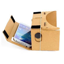 2016 Portable DIY Cardboard Quality 3D Vr Virtual Reality Glasses For Google Compatible With 4-5.5 Inch Screen Smartphone #OR231