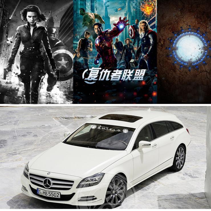 shield car cover car styling Car Reflective Decal Front windshield stickerfor Toyota Chevrolet cruze Volkswagen skoda
