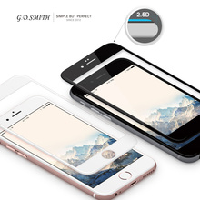 G.D.SMITH 2.5D Full Cover Tempered Glass Screen Protector for iPhone 6 Plus 6s Plus 5.5 inch Safety Protective Film 2016 New