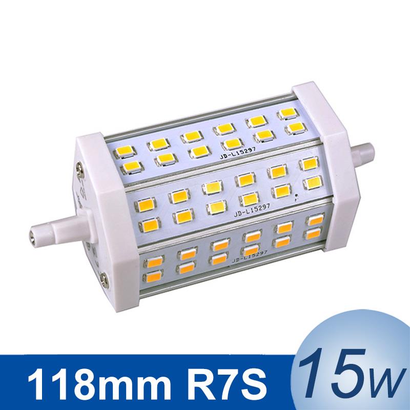 New year R7S led 6 pcs/lot 14W 36pcs SMD5730 118mm,J118 LED light bulb light lamp AC85-265V replace halogen floodlight