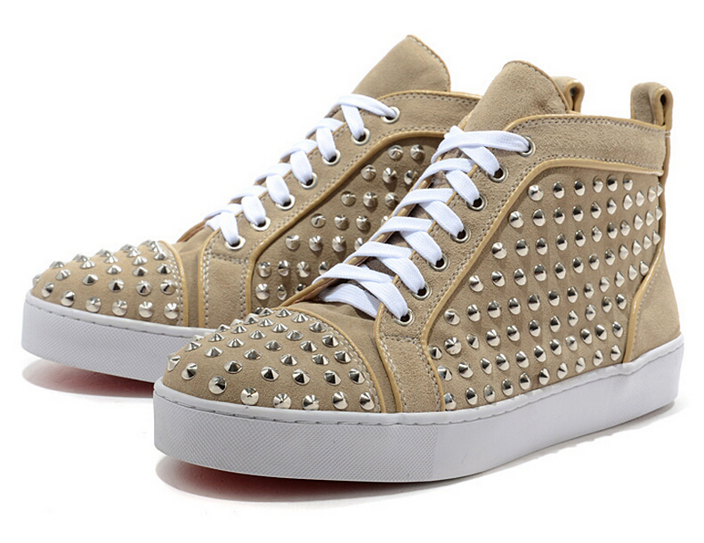 spike sneaker christian louboutin - Aliexpress.com : Buy 16 colors comfortable suede leather men ...