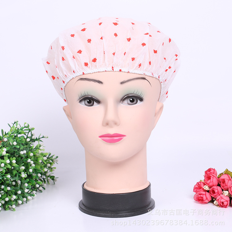 ... 2015 new hot sale Home Products Women/Girls Cute lace Waterproof Plastic Shower Hat Printing ... - 2015-new-hot-sale-Home-Products-Women-Girls-Cute-lace-Waterproof-Plastic-Shower-Hat-Printing-Bouffant