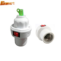 HGhomeart 100 Pure Copper Switch Socket e27 Lamp Base Lighting Accessories Lamp Splitter Led E27 Bulb