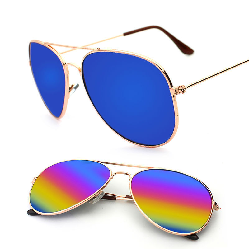 Aviator Sunglasses Hot Sale 2015 New Fashion Women Vintage Sunglass Frog Mirror Men Sun Glasses Arrival