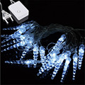 10M 50 LED Icicle String Lights New Year Christmas Xmas Wedding Party Led Fairy Lights