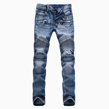 Denim Biker jeans men skinny famous brand men jeans slim fit uglybros pantalones vaqueros hombre marca jeans homme 1304
