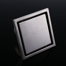 Tile Insert Square Floor Waste Grates Bathroom Shower Drain 150 x 150MM,304 Stainless steel CP290