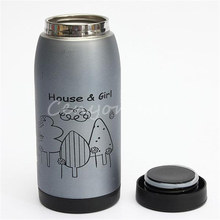 Lowest Price 350mL Stainless Steel Vacuum Flasks Thermoses Milk Water Traval Cup Thermal Vacuum Cute Cartoon
