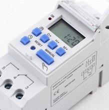 16A программируемый таймер реле Temporizador Oktimer 110VAC 220VAC 12CDC 24VDC