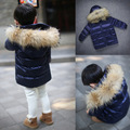 2016 Rushed New Arrival X long Solid Children s Winter Coat Boy Outerwear Down Jacket For