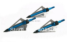 free shiping 36pcs 3 fixed blades arrowhead 100grain screw on off archery fiberglass arrows for compound