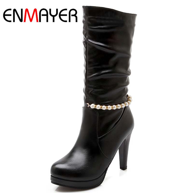 winter high heels boots enmayer new fashion boots winter high heels knee high winter high heels boots enmayer new fashion boots winter high heels knee high