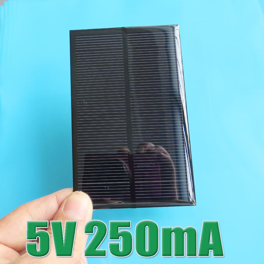 Hot Sale 5V 250mA Mini monocrystalline polycrystalline solar Panel small solar cell PV module for DIY