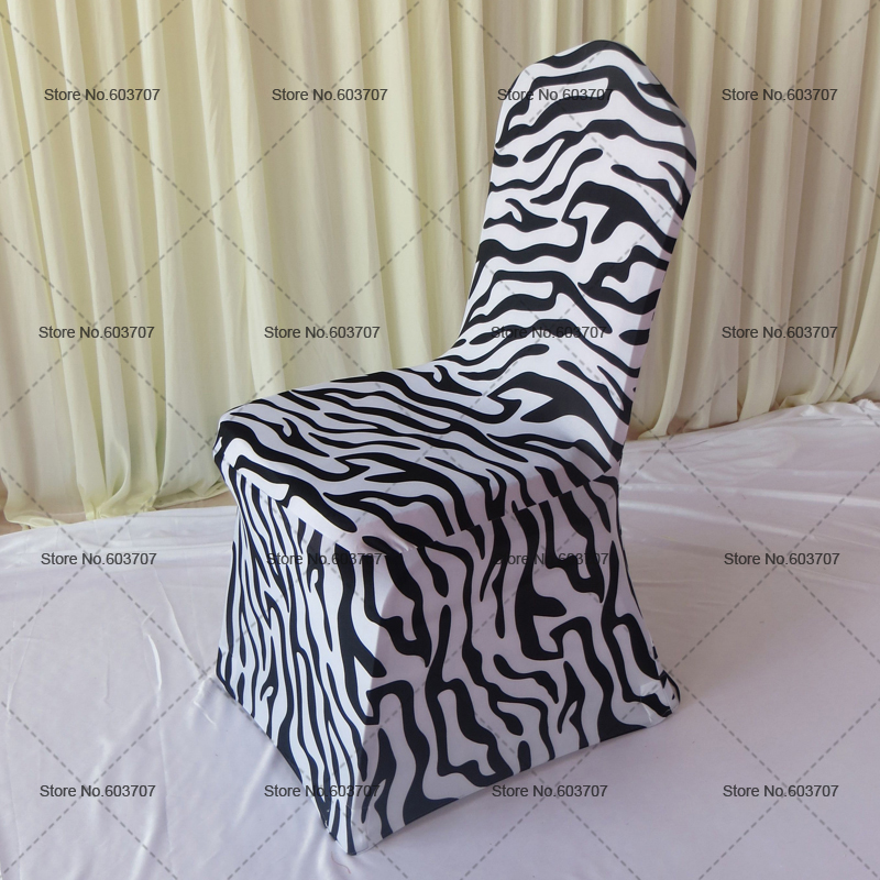 Zebra Print Chair Covers for Promotional Zebra Print