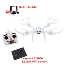 Profession Drones MJX X101 RC Quadcopter 2.4G 6-Axis RC Helicopter can add SJ7000 Camera(FPV) drone with camera VS X8C dron X8W