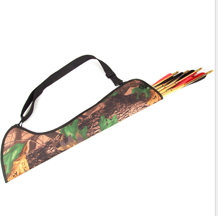 Messenger style Waterproof Bundled Quiver Camouflage Bionic Camo Bow Bag Pouch Arrow Quiver Archery Supplies Hunting