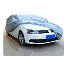 Автомобиль крышки размер S / M / L / XL водонепроницаемый полный авточехол солнца ультрафиолетовый снег пыль дождь устойчив защита серый