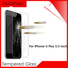 HD Tempered Glass Screen Protector For iPhone 6 Plus 5.5 inch Protection Cover Protective Glas Film Sticker On The Mobile Phone