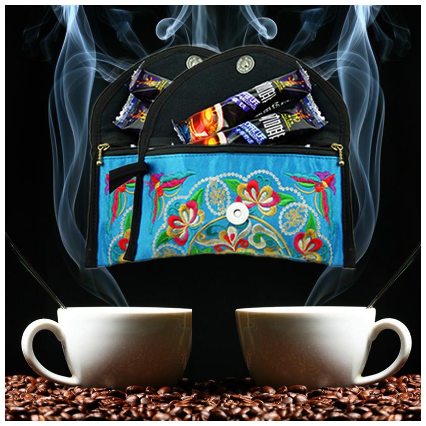 Free shipping coffee for tassimo women s embroidery handbags packing yunnan Original green food slimming coffee