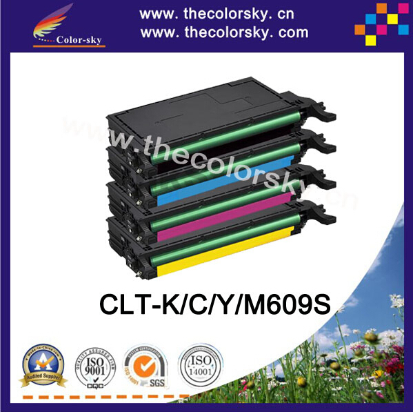 Фотография (CS-S609) Print top premium toner cartridge for Samsung CLT609 CLTK609S CLTC609S CLTY609S CLTM609S CLP770ND CLP770 7k/7k freedhl