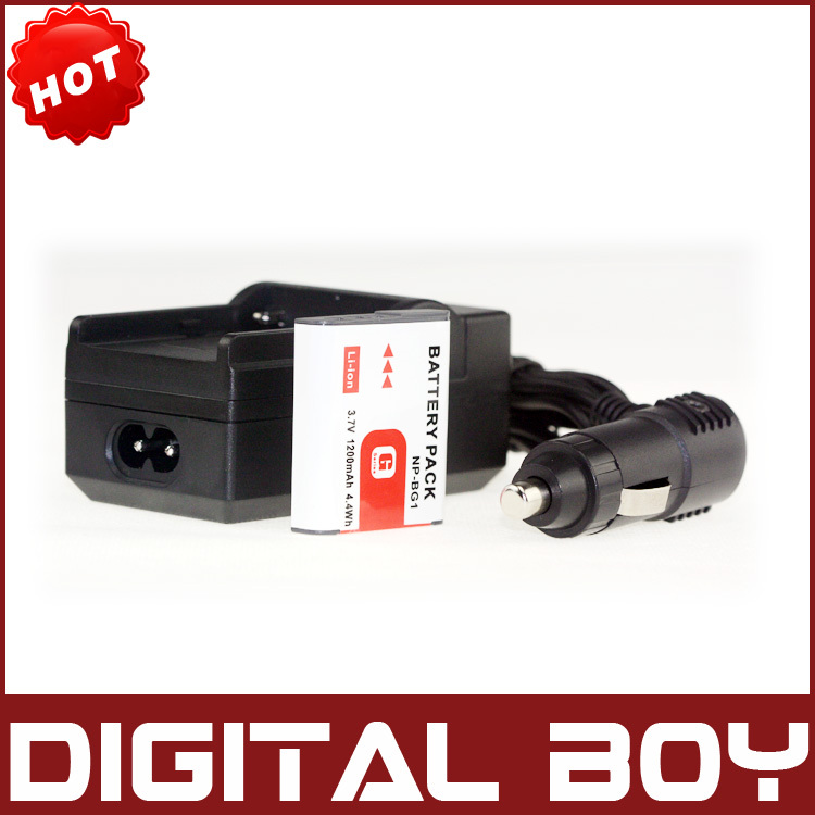 Digital boy 1Pcs NP BG1 NPBG1 Camera Battery Charger for SONY HX10 W30 DSC W210 W100