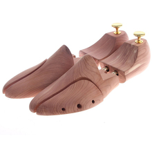 Twin Tube Red Cedar Wood Adjustable Shoe Shaper Men’s Shoe Tree