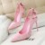 New Summer Women Pumps Sweet Beauty Bow Thin High Heels Shoes Suede High-heeled Pointed Hollow Sandals Elegant Stiletto G3168-1