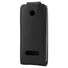 2pcs lot Up And Down Cover Vertical Flip Magnetic Button Leather Case for Nokia N301 Mobile