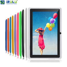 IRULU X1 7” Android Tablet PC16G ROM Dual Core Dual Cameras 3G External 2015 New Good Quality Cheap Tablet with Keyboard Case