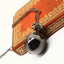 Hot retro ball gun shade alloy creative personality fashion necklace quartz pocket watch XH116