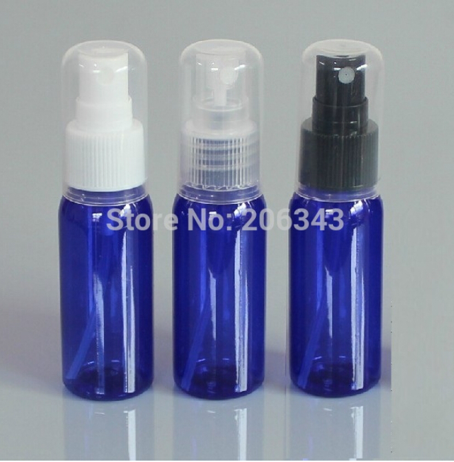 30ml blue round shoulder spray bottle or lotion bottle or toilet water bottle with big lid