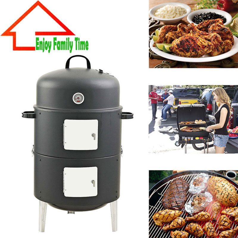 New! 17 Inch Easy Assembly BBQ grill Security Barbecue Fumes Furnace