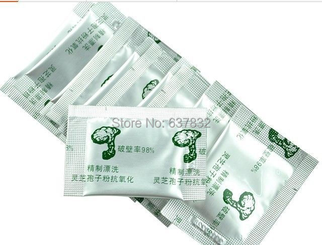 300 bags Ganoderma Lucidum Lingzhi Reishi Spore Powder 1g per bag