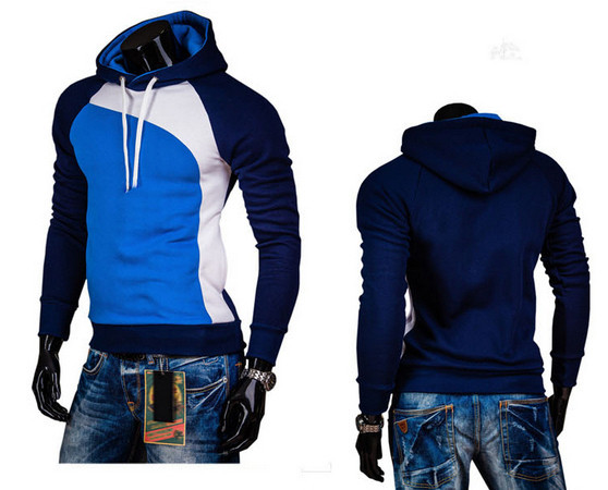 2014 New Winter Fashion Men's Hoodies Patchwork Three Colors Napping Casual Men's Sweatshirts Hooded Collar Men Coats 9 Colors 2014 New Winter Fashion Men's Hoodies Patchwork Three Colors Napping Casual Men's Sweatshirts Hooded Collar Men Coats 9 Colors
