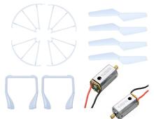 MJX X101 2.4G RC Quadcopter RC drone Spare Parts main blade+landing gear+ Propellers props Guard protectors bumper+Main motor