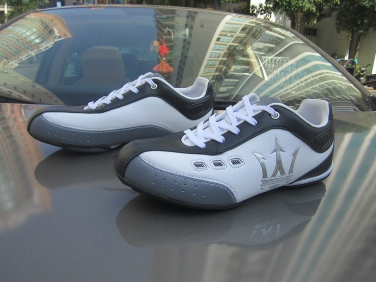 Italy 2015 MASERATI fashion Sneakers sneaker men Genuine Leather shoes sports shoes comfortable